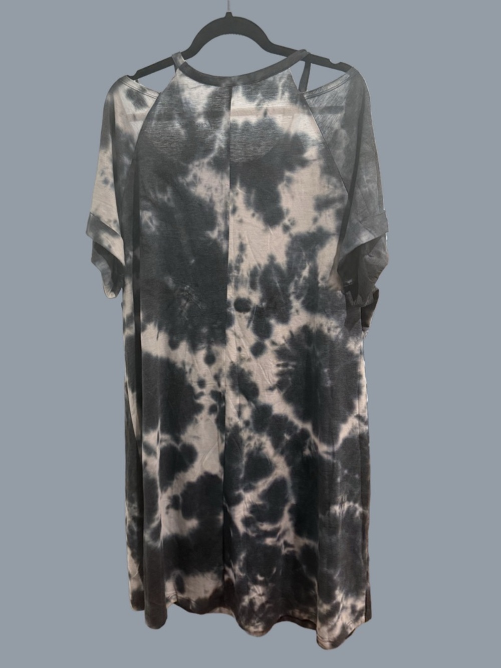 Torrid/Lovesick Tie-Dye Short Sleeve Dress with Mermaid Skeleton by Torrid - Picture 5 of 7